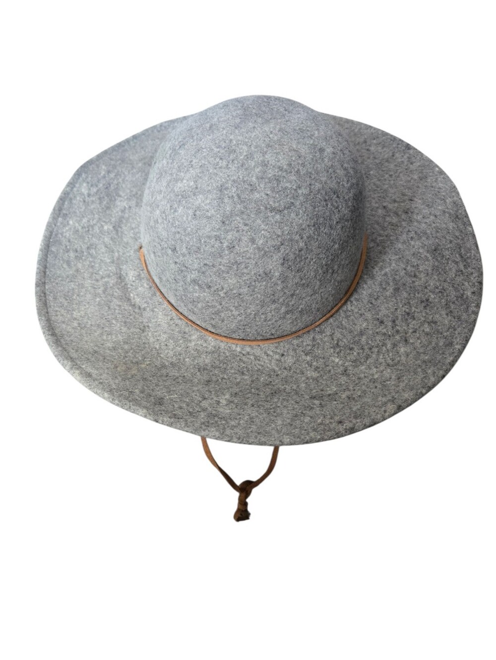 🤠 Something Special Hats Wide Brim Wool Rancher Hat | Heather Gray